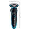 New Electric Shaver Rechargeable Electric Beard Trimmer Shaving Machine for Men Beard Razor Wet-Dry Dual Use Washable