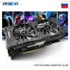 Yeston Radeon RX 580 GPU 8GB GDDR5 256bit Gaming Desktop computer PC Video Graphics Cards support DVI-D/HDMI/DP PCI-E X16 3.0