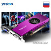 Yeston Radeon mini RX 550 GPU 4GB GDDR5 128bit Gaming Desktop computer PC Video Graphics Cards support VGA/DVI-D/HDMI PCI-E 3.0