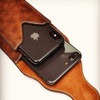 Multi-Function Leather Mobile Phone Waist Bag Holster Belt Clip Case with 2 Pocket