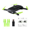 New ELFIE WiFi FPV Mini Foldable RC Pocket Drone with Camera G-Sensor Mode Waypoints Indoor Outdoor Quadcopter For Gift Toys