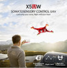 SYMA X5UW Control UAV Drone with Wifi Real-time Camera HD 720P Quadcopter 6 Axis 4CH 2.4GHz RC Helicopter Children Toy Gift