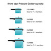 Prestige Popular Aluminium Pressure Cooker, 16 Litres, Silver 