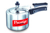 Prestige Nakshatra Plus Induction Base Aluminium Pressure Cooker, 2 Litres, Silver