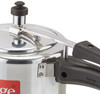 Prestige Nakshatra Plus Induction Base Aluminium Pressure Cooker, 3 Litres, Silver