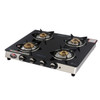 SURYA FLAME SF 4B EXCEL BLK SS AUTO GAS STOVE