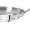 Bergner Argent 5CX 5 Ply Stainless Steel Fry pan 28 cm Induction Base Silver