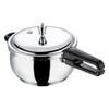 Vinod 18/8 Stainless Steel Splendid Plus Pressure Cooker - 5.5 Ltr (Induction Friendly)