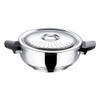 Vinod 18/8 Stainless Steel Magic Pressure Cooker - 3.5 Ltr (Induction Friendly)