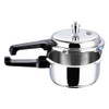 Vinod Platinum Triply Stainless Steel Pressure Cooker- 3 Ltr (Induction Friendly)