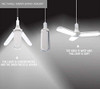 Foldable Fan Shape Blade LED Bulb