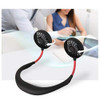  Wearable Portable Hand Free Neckband Fan Personal Mini Neck Double Fans