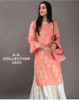  New Designer work Top Palazzo Hot and Latest Rayon Kurti With Palazzo-LightL Pink-(SIZE-L) 