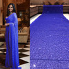 New Heavy Georgette Blue Saree with Full Satari Sequence Work