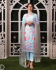2021 New Designer Dress work Top Pent & Dupata (RTC-5272 -SKY BLUE)