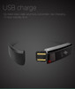 DAWO Fitness Bracelet Smart Band Activity Tracker OLED Screen Pedometer Sleep Monitor Android IOS Smartband PK S2 xiao mi band 2