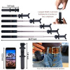 Ulanzi 3 in 1 Handheld Mini Tripod Phone Selfie Stick Extendable Monopod Bluetooth Remote Control for iPhone 8 X 7Plus Samsung