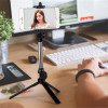 FGHGF Foldable Monopod Phone Selfie Stick Bluetooth Shutter Remote Tripod 3 in 1 Self-portrait Wireless Handheld Selfie Stick