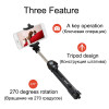 AINGSLIM Universal Foldable Selfie Stick Bluetooth Selfie Stick+Tripod+Shutter Remote Controller for Xiaomi Mobile Phone Stick