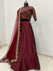 New 2021 Presenting Beautiful Full Stitched Silk Lehenga With Embroidery Work Stitched Blouse With Dupatta Choli (RED) 