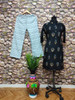 Presenting Heavy Rayon Cotton with Rich Print Black Kurti (Size-XL)