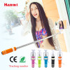 Hanmi New Universal Selfie Stick Monopod With Button Wired Handle Selfie Monopod For iPhone Android Samsung Huawei Xiaomi Sticks