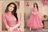 New 2021 Presenting Designer Long Rayon Gown-Pink(Size-XXL)