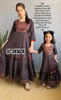 New 2021 Beautiful Cotton Premium long Full Flyiry Gown (Combo For Women -38 to 46 Size & Kids 3 to 10 years)