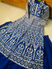 New 2021 Designer Party Wear Heavy Chine Work Top & Lehengas