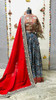  New 2021 Presenting cotton designer print crop-top & skirt with mulmul duptta Choli--(Size-40) 
