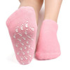 Colouring Spa Gel Socks 1 Pair Moisturize Spa Socks Repair Cracked Skin Treatment Gel Soft Moisturizing Feet Socks Gel Silicone Gel Booties SPA Insoles(Random Color) 