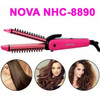 Nova NHC 8890 3 In 1 Multifunction Perfect Curl and Straightener for Women (Colour May Vary) 