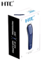 HTC-AT-1210 Rechargeable Hair Beard Trimmer With 4 Hair Clipper Runtime: 45 min Trimmer for Men & Women (Blue)