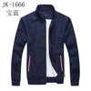 Brand Men's Jacket Autumn Man Jackets Korean Slim Fit Long Sleeve Coats Stand Collar Mens Clothes Windbreaker M-XXL 