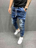  Men's Large 2021 Jeans Fabric Pocket Sports Casual Feet 