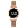 Luxury LED Women Magnetic Bracelet Watches Rose Gold Digital Dress Watch Quartz Wristwatch Ladies Clock relogio feminino
