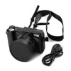  24MP HD Half-DSLR Professional Digital Cameras With 4X Telephoto Fisheye & Wide Angle Lens Macro Camera 