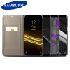 Original Samsung S8 S8 Plus LED Couro Case Flip Wallet Case Smart LED View Shockproof Samsung Case Cover