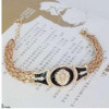 Hip Hop Gold Link Chain Bracelets for Male Rock Bracelet Bangles for Men Bulgaria Jewelry Chunky Lion Head Bracelet