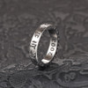 925 Sterling Silver American Europe Finger Rings Jewelry 2020 Hand-Made Designer Crosses Antique silver Hip Hop Band Ring for Men