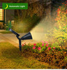 7 LED Solar Powered Lawn light Spotlight Waterproof IP65 Outdoor Landscape Spot Lights Control Inserting Floor Garden Light