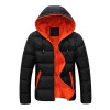 Thick Coat S0804 Men's Winter Warm Jacket Hooded Slim Casual Coat Cotton-padded Jacket Parka Overcoat Hoodie 2021 New Fashion