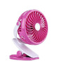 Mini Battery Operated Clip Toy Fan, Small Portable Fan Powered by Rechargeable Battery or USB Desk Personal Fan