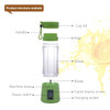 Mini Portable 380ml Juicer Bottle Blender Wireless Rechargeable Juice Cup