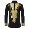 LR Boxy Utility Men's Bronzing African Style Turkish Ouma Celebrity Shirt