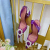 Diamond clear Heels Pumps Women High Heel Shoes Glamorous Pointed Toe