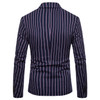 Striped Single-row One-button Men's New Striped blazer Jacket Men Jaket