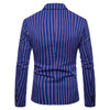Striped Single-row One-button Men's New Striped blazer Jacket Men Jaket