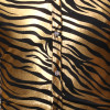 Men's Long Sleeved Shirt Men's Wave Patterned Gilded Nightclub Shirt Top