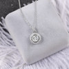 Women Jewelry Necklace Sterling Silver Necklace Pendant 925 Jewelry Set